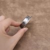 2 Pcs Brushed 304 Stainless Steel Round Flush Knobs Hidden