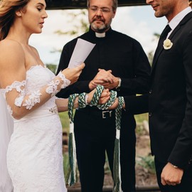 ReliThick Wedding Lasso Handfasting Cord for Wedding Rustic Wedding Lasso Lazos para Boda Wedding Cord for Traditional Catholic Wedding Ceremony(Stylish Color)