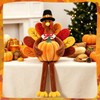 21 Inch Fall Tree Topper Thanksgiving Turkey Gnome Tree Topper