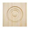 4 1/2"W x 4 1/2"H x 7/8"P Americraft Solid Wood