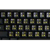 Chinese-English Black BACKGROUBD Keyboard Stickers Non Transparent for Computers LAPTOPS