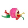 Boss Pet Chomper Kylie's Brites Feather Jute Ball Toy with