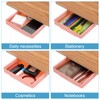 PATIKIL Under Desk Drawer, Under Table Storage Self-Adhesive Attachment Drawers