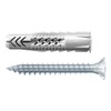 Fischer UX Kit, 80 Perforated Dowels with Screw for Mounting on