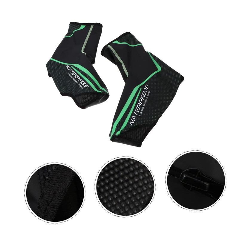 Mipcase 1Pair Unisex Bike Overshoes Winter Cycling Shoe Covers Windproof