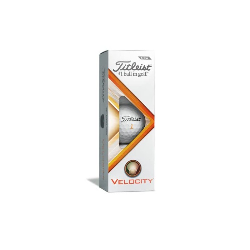 TITLEIST 2022 VELOCITY Golf Ball Unisex T8026S-J White