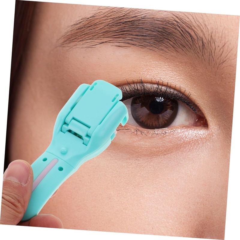 WOONEKY 2pcs Eyelash Makeup Tools Plastic Curlers Clamp Easy to