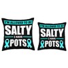Allowed To Be Salty I Have POTS Syndrome Awareness Throw