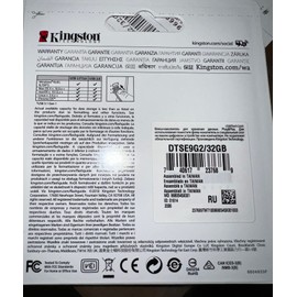 32GB DATATRAVELER SE9 G2 (Metal CASING)