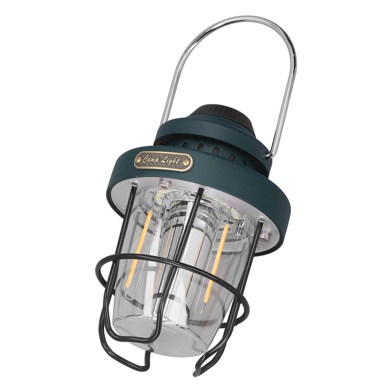 Camping Lantern Retro USB Charging 3 Light Modes IPX4 Waterproof