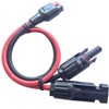 Apoi Solar Power Connector Portable Solar Cable Kits Adapter Solar