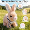 Sprstar Hopping Rabbit Interactive,My Realistic Bunny Toy,with Sounds and Movements