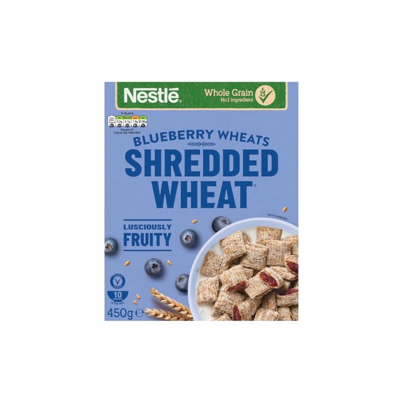 Nestlé Shredded Wheat Blueberry Wheats, 450g