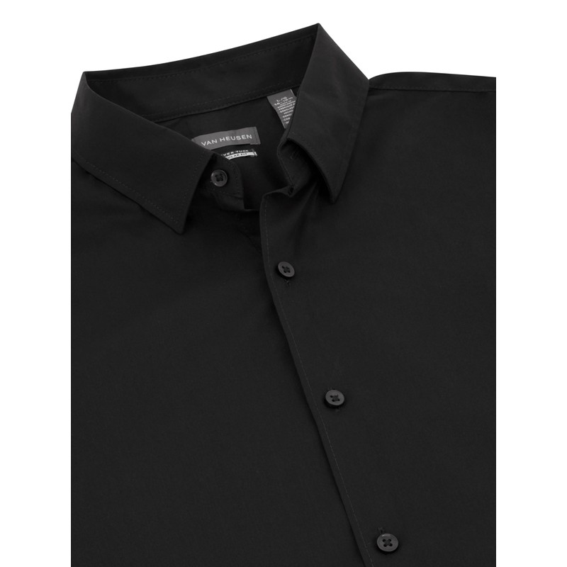 Van Heusen Men's Classic Fit Stain Shield Never Tuck Stretch