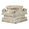 SOFE Column Pedestal Stand for Decoration Display, Distressed White Small