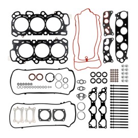 INGKAN 3.5L Engine Cylinder Head Gasket Set w/Bolts Fits for Acura RDX 13-18/ TL 09-14/ TSX 10-14, Honda Accord 08-17/ Crosstour 12-15/ Odyssey 08-17/ Pilot 09-15/ Ridgeline 09-14 3.5L OE HS26509PT