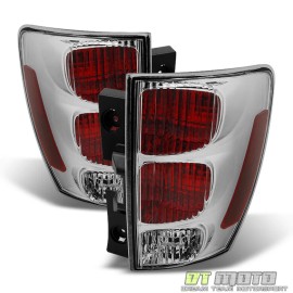DTMOTO 2005-2009 Chevy Equinox Tail Lights Brake Lamps Replacement 05-09 Set Left+Right