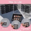 SOFPLATE 9Pcs Press on Nail Box Packaging Empty Nail Case