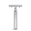MERKUR Safety Razor 41C, Classic with Hexagonal Handle, Gloss Chrome,
