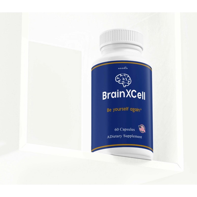 ( 6 Pack ) BrainXCell Premium Nootropic Supplement, Brain X