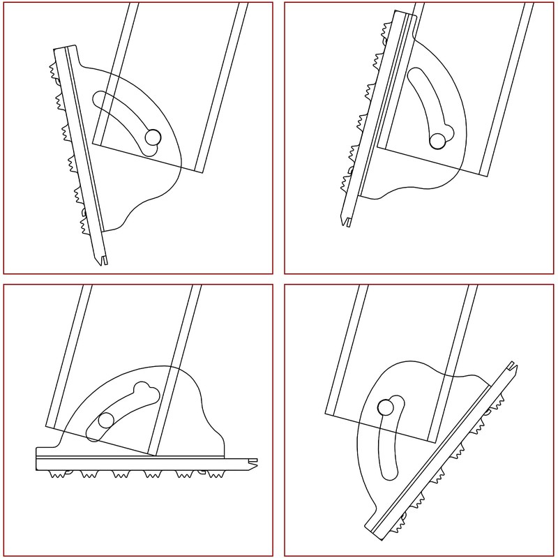 Ladder Feet for Extension Ladder, Anti-Skid Feet Accessories, Replacement Parts
