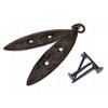 Forged Medieval Iron Leaf Hinge with Nail for Roman /