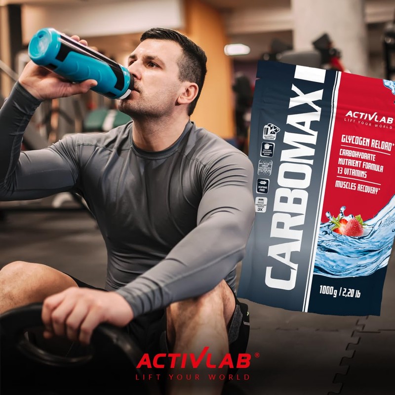 Activlab CARBOMAX 1000g, Kohlenhydrat mit Vitaminen, Energie und Glykogenauffüllung, für