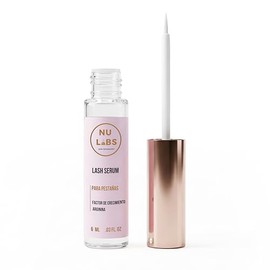 Nu Labs Suero Acondicionador para Pestañas con Biotina, Arginina y Péptidos - Fórmula para Pestañas con Apariencia Más Larga y Fuerte - Cruelty Free, 