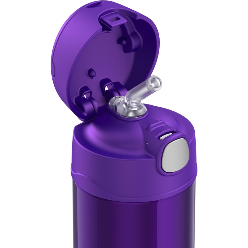 355ml FUNtainer Vacuum Insulated Drink Bottle - Violet