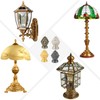 PATIKIL 30 x 20mm Lamp Finials Caps Knob, 4 Set