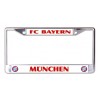 FC BAYERN MUNCHEN WHITE USA MADE CHROME LICENSE PLATE FRAME