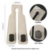 KINIVA Car Seat Headrest Storage Hooks, Set of 2, Suede