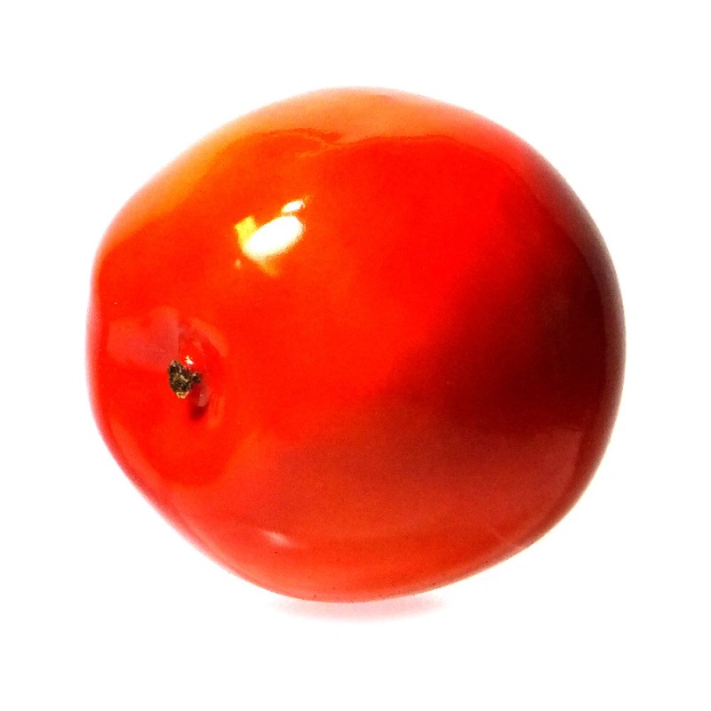 Vasefill Artificial Apple Extra-large 3.75-in Round Apples Fake Fruit Red