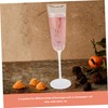 GRIRIW Glamorous Wedding Flutes 2pcs Crystal Glasses Perfect for Toasting