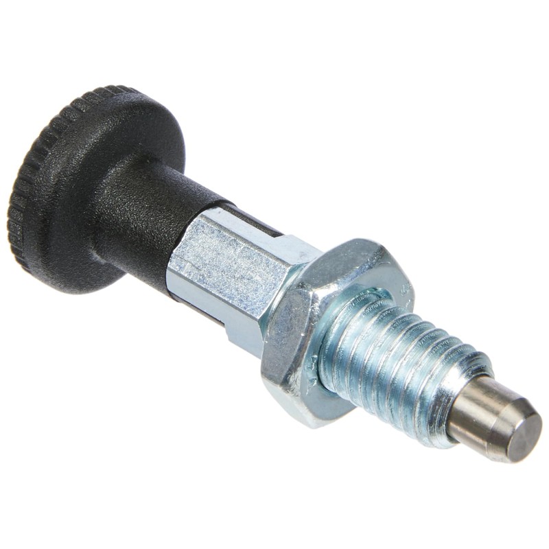 Ganter Normelemente GN 717-5-M8-CK-ST - Locking Bolt, Silver, Pack of