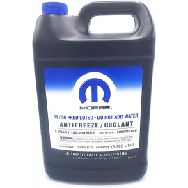 Mopar 68051212AC Engine Coolant Antifreeze 5 Year 100,000 Mile 50/50 Prediluted