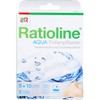 RATIOLINE Aqua Shower Plasters 8 x 10 cm Pack of