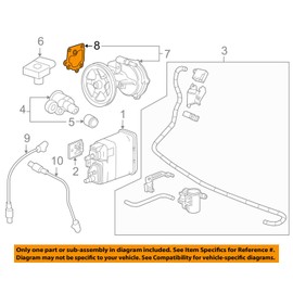 GM 12639010 Gasket, Vacuum Pump