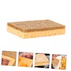 Tofficu 6pcs Kitchen Cleaning Sponges Bowl Washing Tools Strong Absorption