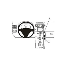 Brodit 853361 ProClip Angled Mount