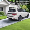 BOGAR TECH DESIGNS for Nissan Armada 2021-2024 Rear Bumper Chrome
