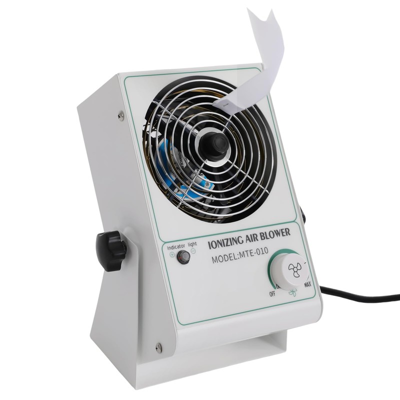 VPABES 110V Ionizing Air Blower Fan,ESD Air Ionizer Fan Desktop