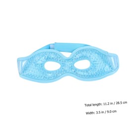 Sosoport Unzip Nap Mask Gel Eye Mask Cold Compress Eye Mask Travel Eye Patch Anti-fatigue