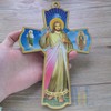 WE 12 Pcs Divine Mercy Wall Cross (12)