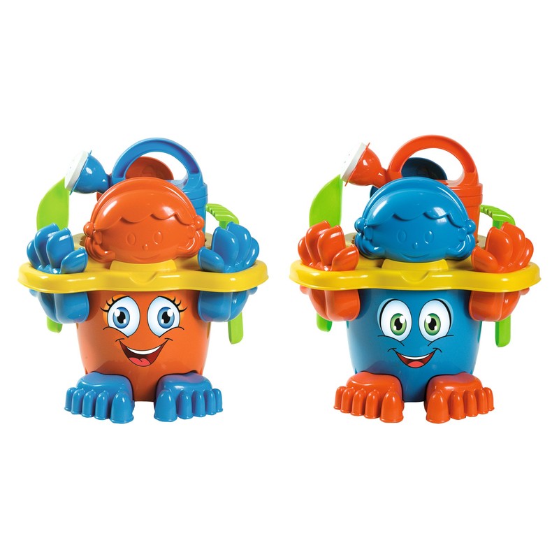 Simba 107113021 Bucket Set with Feet, 2 Assorted