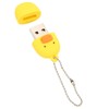 Cartoon Flash Drive Cute Yellow Duck Shape Anti Electromagnetic Interference