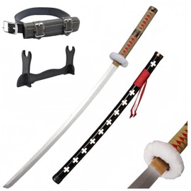 Zoro Sword Bamboo - Roronoa Cosplay Sword Set: Enma, Trafalgar Law, Edward Newgate - Original Textures for Anime, Suitable for Cosplay, Decoration, Collection