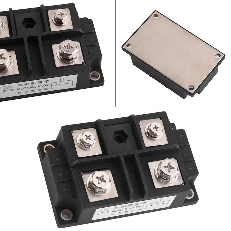 Bridge Rectifier, 1pc Single-Phase Diode Bridge Rectifier 400A 1600V High