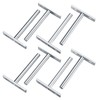 8pcs Shelf Brackets Concealed Floating Insert Hardware Concealed 70mm x