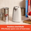 Bella Electric Can Opener and Knife Sharpener, Oatmilk